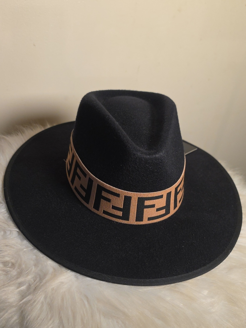 Wide Brim Fedora W/ Band